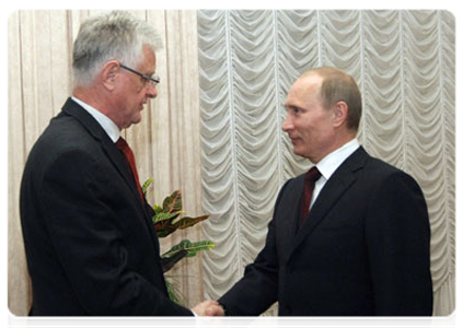 Prime Minister Vladimir Putin meeting with Pavel Gantar, President of Slovenia’s National Assembly|22 march, 2011|22:59