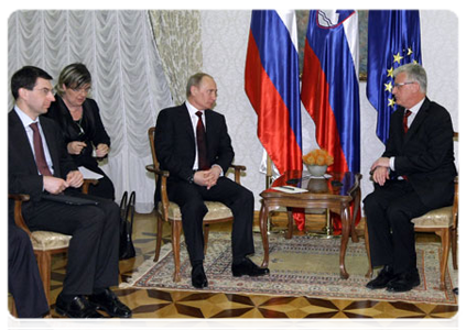 Prime Minister Vladimir Putin meeting with Pavel Gantar, President of Slovenia’s National Assembly|22 march, 2011|22:59