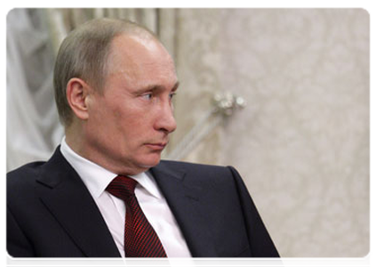 Председатель Правительства Российской Федерации В.В.Путин встретился с Председателем Государственного собрания Республики Словения П.Гантаром|22 марта, 2011|22:59
