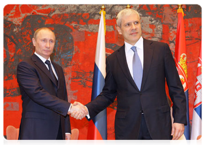Prime Minister Vladimir Putin meeting with Serbian President Boris Tadić|23 march, 2011|16:27