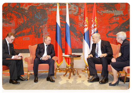 Prime Minister Vladimir Putin meeting with Serbian President Boris Tadić|23 march, 2011|16:27