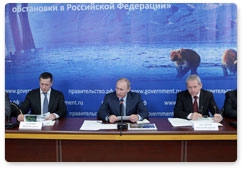 Prime Minister Putin chairs a meeting on improving the environmental situation in Russia