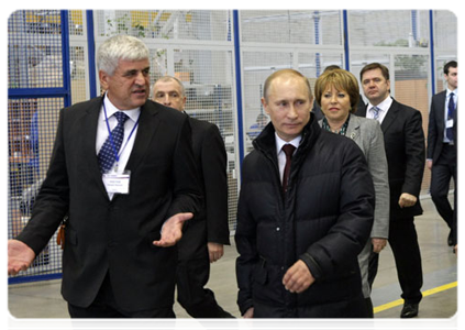 Председатель Правительства Российской Федерации В.В.Путин посетил «Невский завод»|8 апреля, 2011|17:19