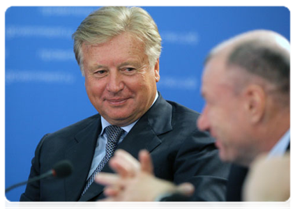 Honorary President of the Russian Olympic Committee Leonid Tyagachev at the Presidium meeting of the President’s Council on Physical Fitness and Sports|16 may, 2011|21:42