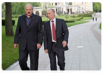 Председатель Правительства Российской Федерации В.В.Путин в ходе рабочего визита в Минск встретился с Президентом Белоруссии А.Г.Лукашенко|19 мая, 2011|22:57