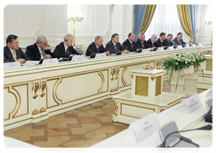 Prime Minister Vladimir Putin meeting with the Federal President of the Republic of Austria, Dr Heinz Fischer|20 may, 2011|15:52