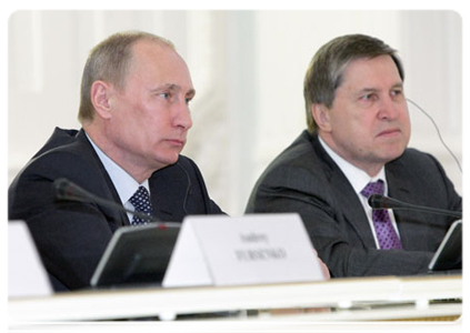 Prime Minister Vladimir Putin meeting with the Federal President of the Republic of Austria, Dr Heinz Fischer|20 may, 2011|15:52