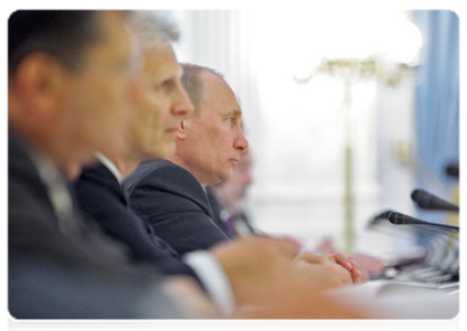 Prime Minister Vladimir Putin meeting with the Federal President of the Republic of Austria, Dr Heinz Fischer|20 may, 2011|15:52