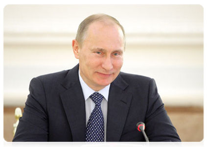 Prime Minister Vladimir Putin meeting with the Federal President of the Republic of Austria, Dr Heinz Fischer|20 may, 2011|15:53