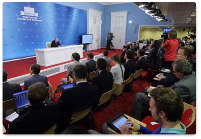 Prime Minister Vladimir Putin holds a video conference to present the Strategic Initiatives Agency