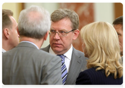 Deputy Prime Minister and Finance Minister Alexei Kudrin at a Government meeting|26 may, 2011|18:53