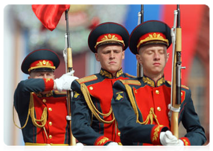 The Victory Day parade on Red Square, celebrating the 66th anniversary of Victory in the Great Patriotic War|9 may, 2011|11:14