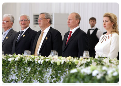 Prime Minister Vladimir Putin attends gala events devoted to Russia Day|12 june, 2011|16:05