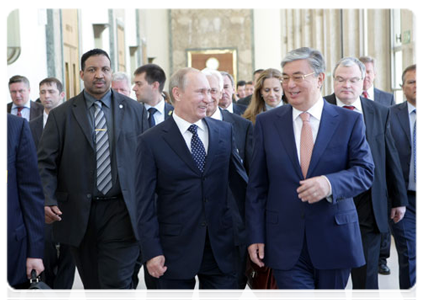 В.В.Путин встретился с генеральным директором Отделения ООН в Женеве К.