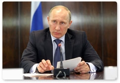 Vladimir Putin holds a meeting of the Popular Front’s Coordinating Council