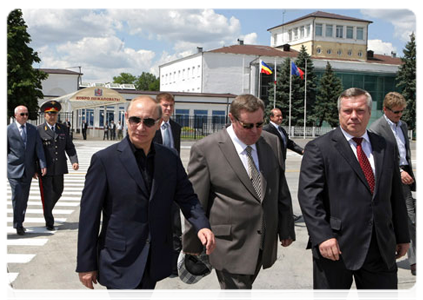 Prime Minister Vladimir Putin visiting an agricultural cooperative during his working trip to the Rostov Region|23 june, 2011|18:20