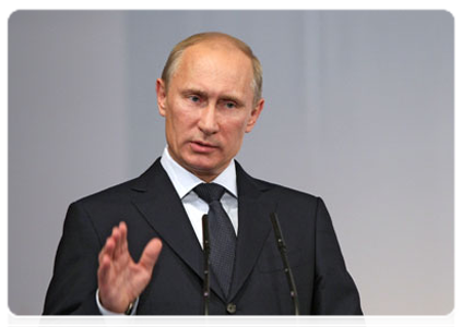 Prime Minister Vladimir Putin at the fifth annual conference of the Russian Agrarian Movement|23 june, 2011|19:16