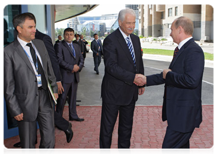 Prime Minister Vladimir Putin before the United Russia party’s interregional conference of regional branches in the Urals Federal District devoted to The Strategy of the Social and Economic Development of the Urals until 2020. Programme for 2011-2012|30 june, 2011|13:55