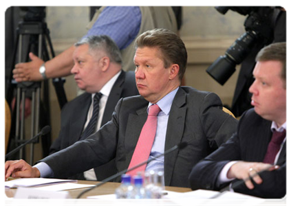 Chairman of the Gazprom Management Committee Alexei Miller|7 june, 2011|19:08