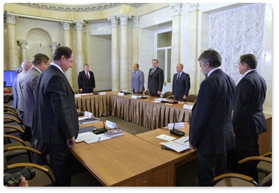 Prime Minister Vladimir Putin expresses his heartfelt condolences over the Volga boat tragedy