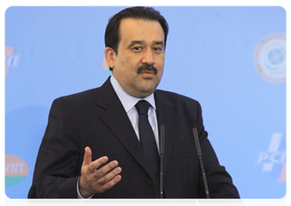 Kazakh Prime Minister Karim Massimov at the business conference “From Customs Union to Common Economic Space: Business Interests”|12 july, 2011|16:17