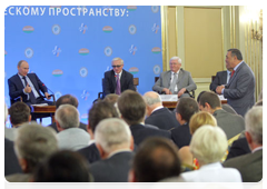 Prime Minister Vladimir Putin taking part in the business conference “From Customs Union to Common Economic Space: Business Interests”|12 july, 2011|17:07