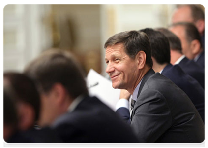 Deputy Prime Minister Alexander Zhukov at a meeting of the organising committee for the celebration of Pyotr Stolypin’s 150th birthday anniversary|13 july, 2011|16:35