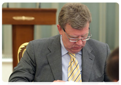 Deputy Prime Minister and Finance Minister Alexei Kudrin at a meeting of Vnesheconombank’s Observation Council|13 july, 2011|19:51