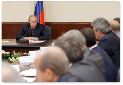 В.В.Путин провёл в Казани совещание с членами Правительственной комиссии по расследованию обстоятельств катастрофы теплохода «Булгария»