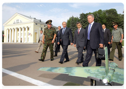 Prime Minister Vladimir Putin visits the independent  operational division of the Interior Troops in the Moscow Region town of Balashikha|22 july, 2011|20:11