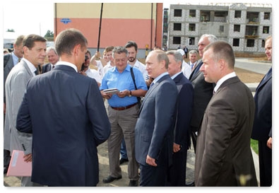 During a working visit to Stupino, Vladimir Putin comments on the proposal of the Ministry of Agriculture and the Ministry of Economic Development regarding meat import quotas
