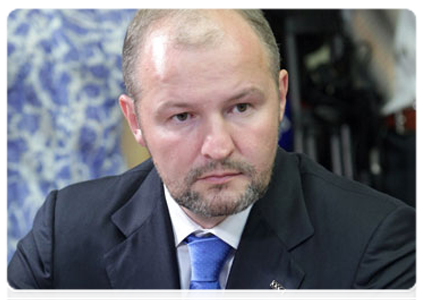 President of the United Shipbuilding Corporation Roman Trotsenko at a meeting on the issue of defence procurement|26 july, 2011|20:35