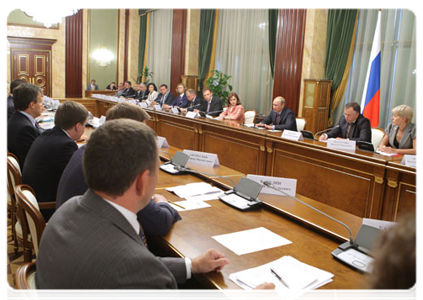 Prime Minister Vladimir Putin meeting with members of the Strategic Initiatives Agency Expert Council|27 july, 2011|18:43