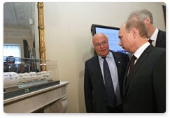 В ходе рабочей поездки в Санкт-Петербург В.В.Путин ознакомился с проектом Орловского тоннеля под Невой