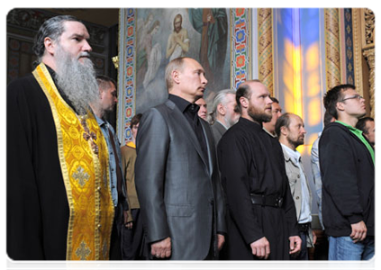 Prime Minister Vladimir Putin visits Valaam Monastery|14 august, 2011|18:25