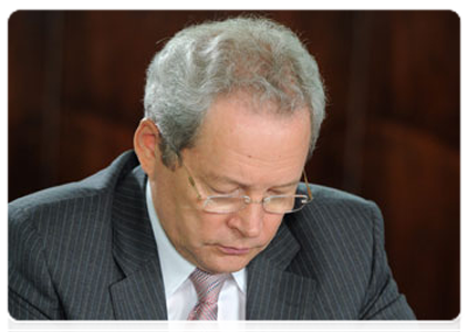 Minister of Regional Development Viktor Basargin|19 august, 2011|15:18