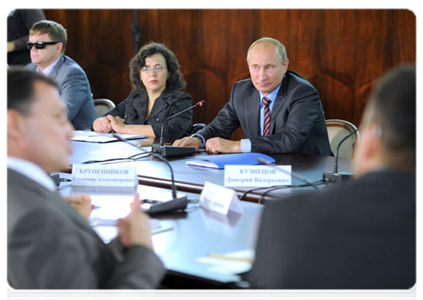 Prime Minister Vladimir Putin meeting with Russian public associations and societies of people with disabilities|19 august, 2011|15:27