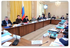 Prime Minister Vladimir Putin holds a meeting of the Government Commission on the Socio-Economic Development of the North Caucasus Federal District