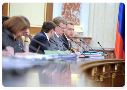 Deputy Prime Minister and Finance Minister Alexei Kudrin and First Deputy Prime Minister Igor Shuvalov|12 september, 2011|20:28