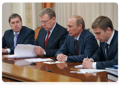 Prime Minister Vladimir Putin meets with Venezuela’s Planning and Finance Minister Jorge Giordani|14 september, 2011|21:42