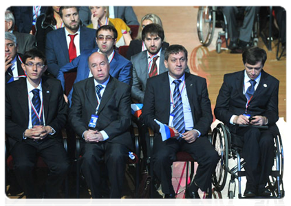 Participants in the XII conference of the United Russia party|24 september, 2011|14:18