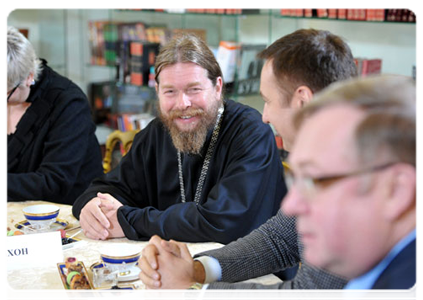 Archimandrite Tikhon, Secretary of the Patriarch’s Council for Culture and the Arts, Father Superior of Moscow’s Candlemas Monastery|28 september, 2011|16:47