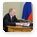 Prime Minister Vladimir Putin meets with the Head of the Republic of Kalmykia, Alexei Orlov