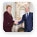 Prime Minister Vladimir Putin meets with President of Finland Tarja Halonen