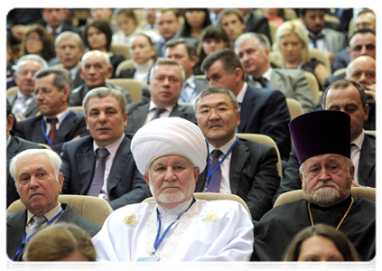 Participants in the Forum of Ethnic Groups of Southern Russia|23 january, 2012|19:01