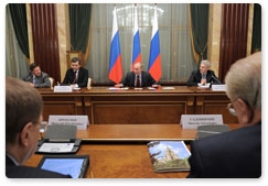 Prime Minister Vladimir Putin meets with rectors of Russian universities