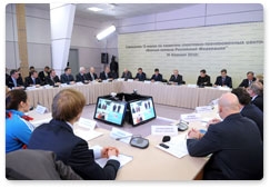 After inspecting the Paramonovo training ground, Vladimir Putin holds a video conference meeting on improving the training centres for Russia’s national teams