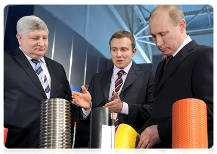 Prime Minister Vladimir Putin visits an exhibition of the Agency of Strategic Initiatives’ projects|18 february, 2012|09:58