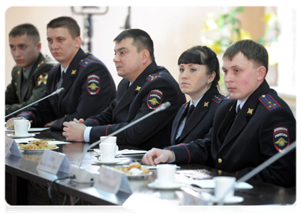 Сотрудники ОВД Алтайского края|21 февраля, 2012|13:33