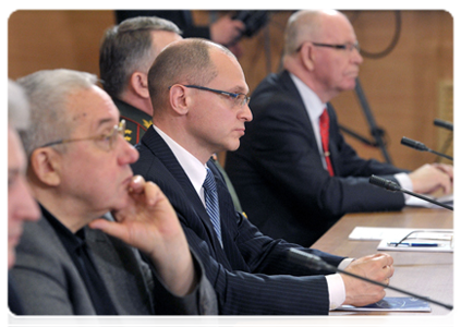 Руководитель государственной корпорации «Росатом» С.В.Кириенко|24 февраля, 2012|20:21